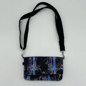 Kipling Lynne Convertible Cross Body - Blue/Purple/Black‎